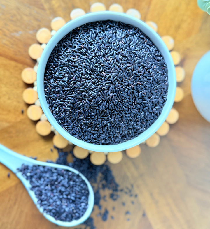Organic Black Rice 🌾🖤 – The Forbidden Supergrain