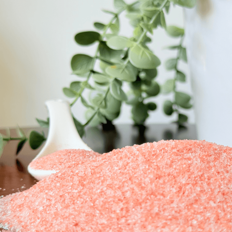 Premium natural pink salt harvested from the Himalayan region, perfect for cooking, finishing, or bath use