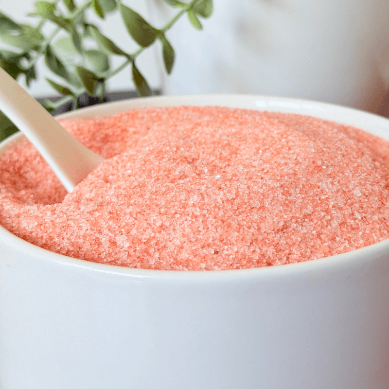 Purely Organic Foods natural pink Himalayan salt, unrefined mineral-rich crystals ideal for everyday seasoning