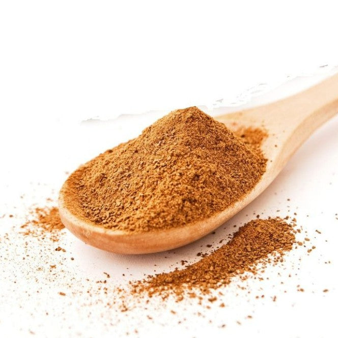 Bold and spicy cassia cinnamon powder made from organically grown bark – ideal for adding depth to desserts, curries, and warm drinks

Purely Organic Foods cassia cinnamon powder – certified organic, rich in color and taste, perfect for chai blends, oatmeal, and baking treats