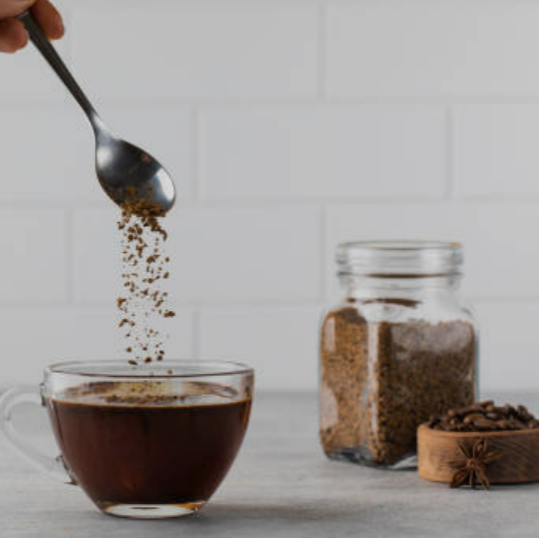 Premium organic instant decaf coffee, convenient and aromatic beverage ideal for home, office, and travel – Purely Organic Foods