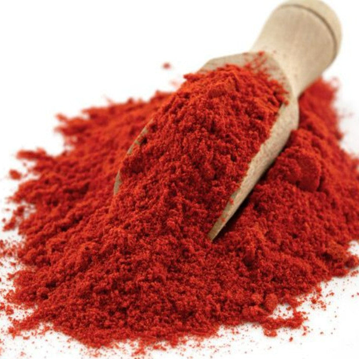 Purely Organic Foods paprika powder – sweet and mild spice, 100% organic and perfect for rubs, marinades, and homemade seasoning blends

Bright red organic paprika powder with a smooth, sweet taste – perfect for enhancing color and depth in everyday cooking and recipes