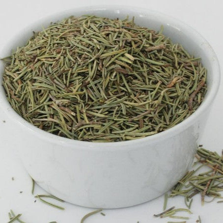 Purely Organic Whole Rosemary Leaves in jar – dried organic herb