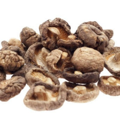 Whole organic shiitake mushrooms, dried for long shelf life – rich in umami flavor and perfect for soups, stir-fries, and broths by Purely Organic Foods

Purely Organic Foods dried whole shiitake mushrooms – premium quality, organically grown, and packed with savory taste and nutrients

Organic dried shiitake mushrooms with deep, earthy flavor – ideal for plant-based cooking, Asian cuisine, and immune-boosting recipes