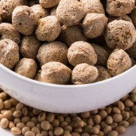 Organic soya chunks made from non-GMO soybeans protein source