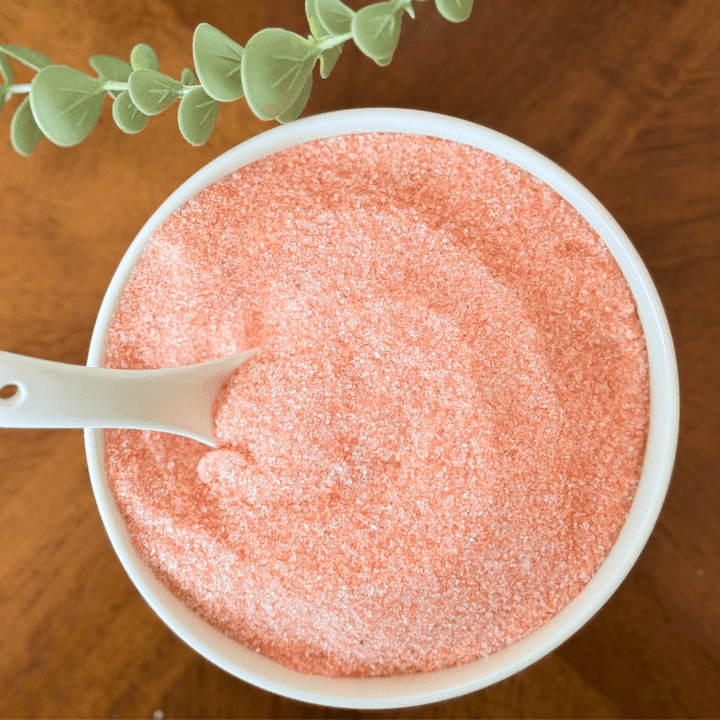 Fine grain natural pink Himalayan salt, a mineral-rich and clean-label seasoning essential for every kitchen