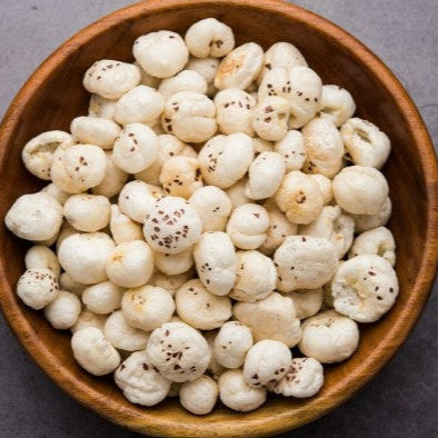 Premium organic makhana fox nuts, light and crispy for everyday snacking

Organic fox nuts roasted makhana – pure, natural, and ready to eat