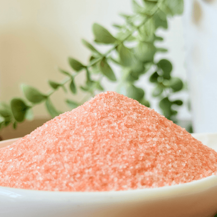 Unprocessed and natural Himalayan pink salt in bulk packaging, perfect for culinary and wellness uses