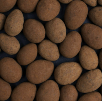 Premium organic almonds coated in dark chocolate and lightly dusted with cocoa, ideal for desserts, parties, and healthy indulgence – Purely Organic Foods