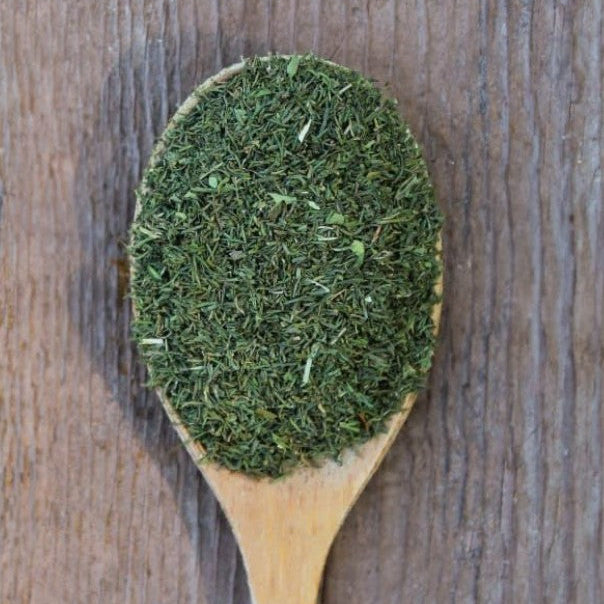 Purely Organic Foods premium organic dill weed dried herb with fresh aroma.

Dried organic dill weed from Purely Organic Foods, vibrant green and aromatic.