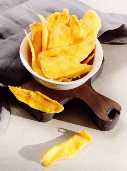 Organic dried mango filets and strips, natural sweet tropical fruit perfect for snacking and baking – Purely Organic Foods