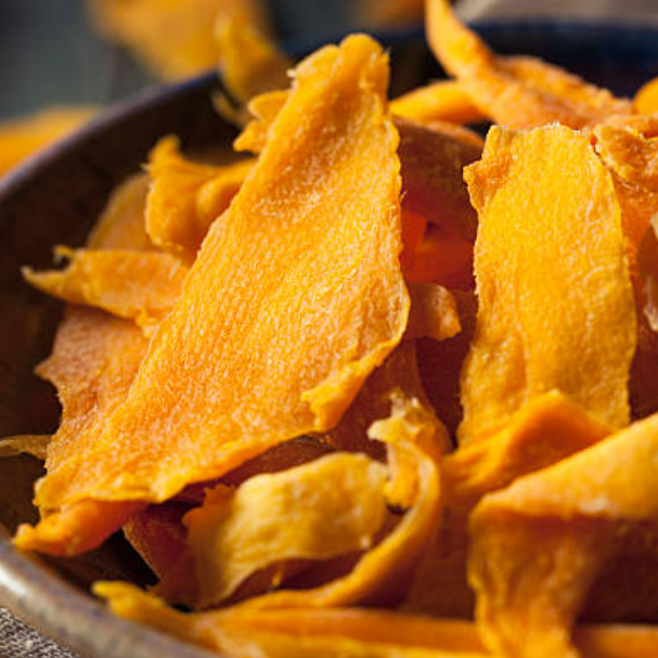 Purely Organic Foods organic dried mango filets strips – naturally sweet, chewy fruit snacks, perfect for on-the-go energy and adding tropical flavor to recipes