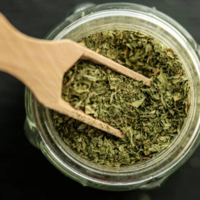 Premium-quality organic dried thyme – an aromatic herb ideal for meat rubs, savory sauces, herbal tea blends, and spice mixes

100% organic thyme leaves, air-dried to preserve their bold herbal flavor – a must-have ingredient for chefs and home kitchens alike

Fragrant and flavorful dried thyme leaves by Purely Organic Foods – organic, clean, and perfect for enhancing everyday cooking and slow-cooked recipes